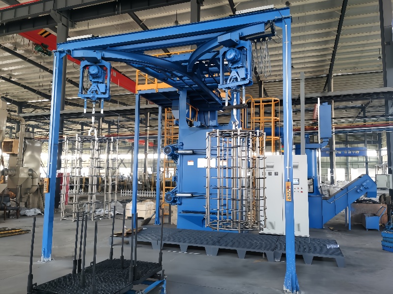 Hanger Hook Shot Blasting Machine