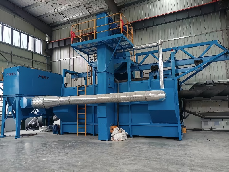 Single Shaft Wire Shot Blasting Machine