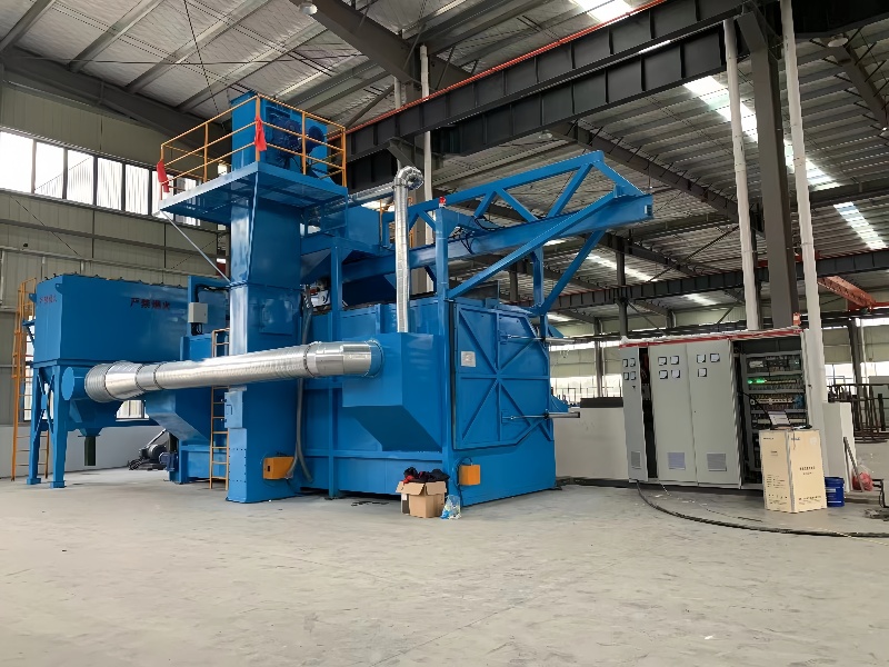 Single Shaft Wire Shot Blasting Machine