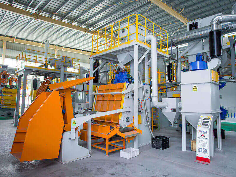 Tumble Belt Shot blasting machine