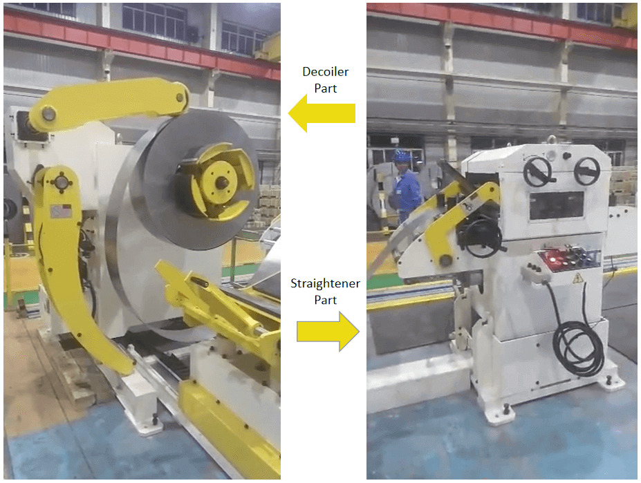 Hydraulic Decoiler Straightener (0.5-4.5mm)(图1)