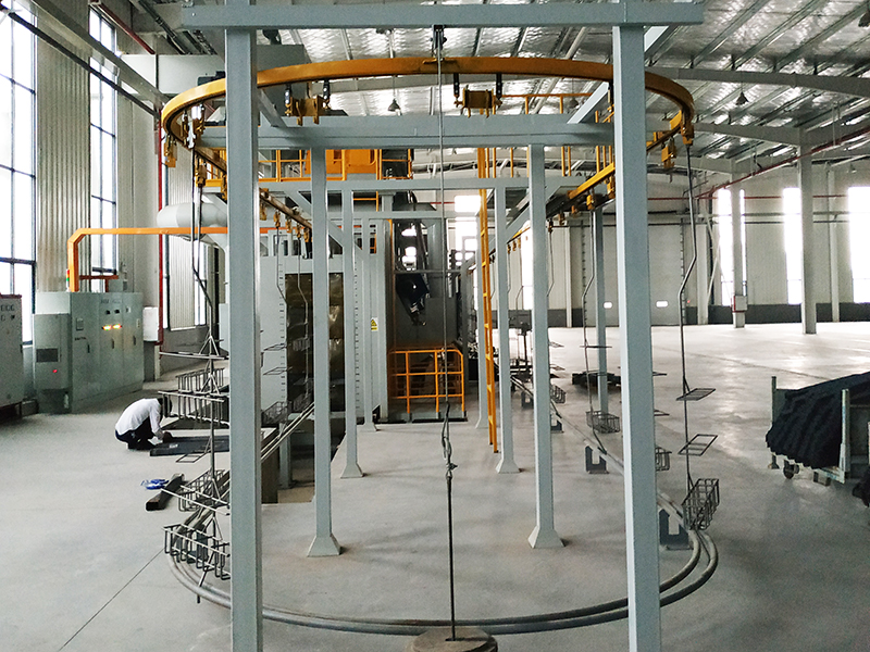 What We Do Series---Continuous Hanging Chain Shot Blasting Machine(图1)